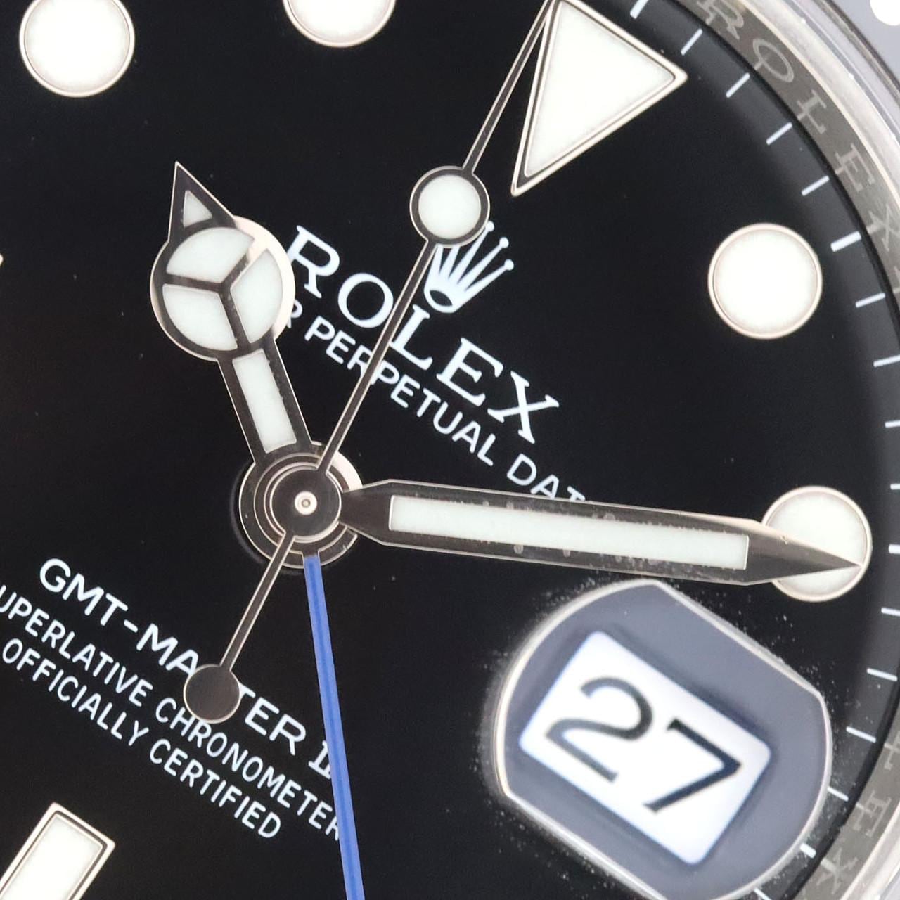 ロレックス GMTマスターⅡ 116710BLNR SS 自動巻 ランダム番
