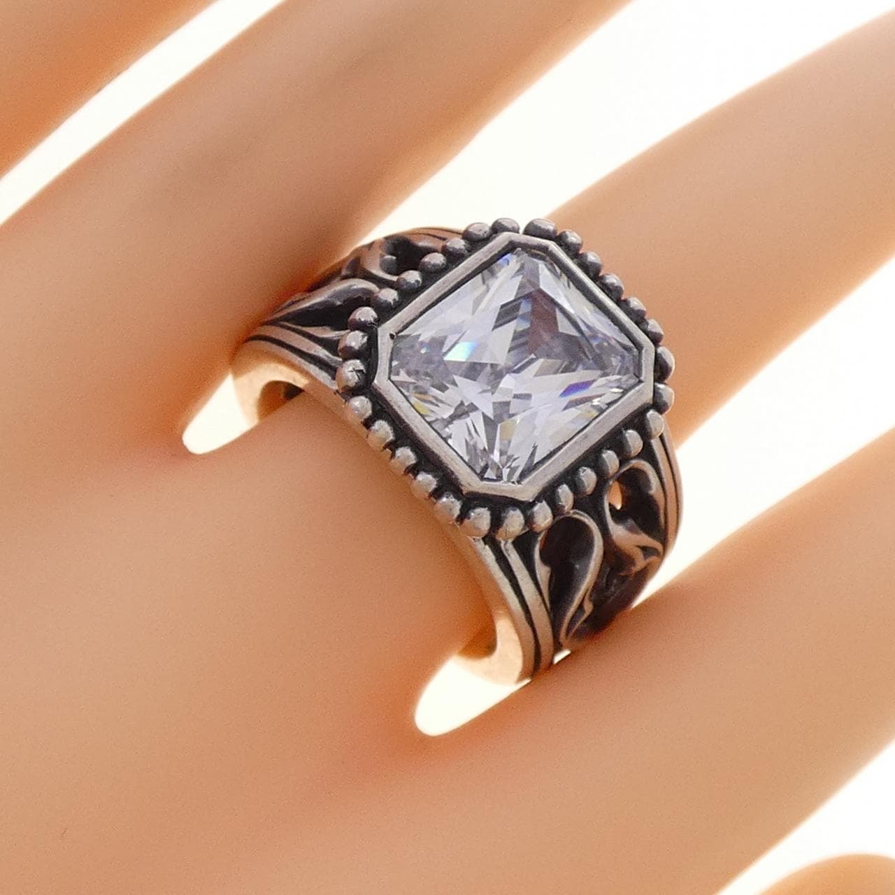 925SV キュービック リング