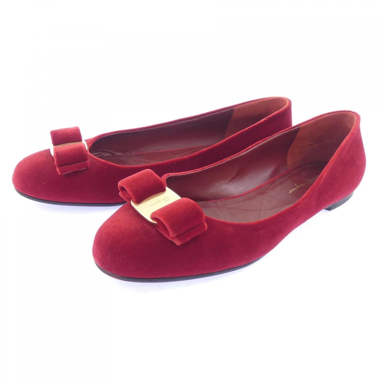 サルヴァトーレフェラガモ SALVATORE FERRAGAMO フラットシューズ