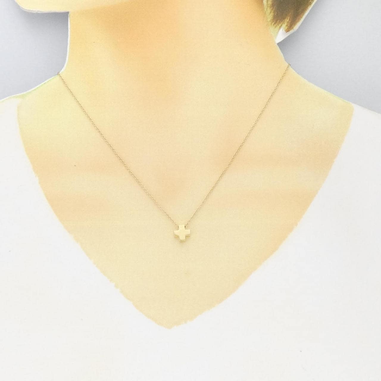 TIFFANY cruciform necklace