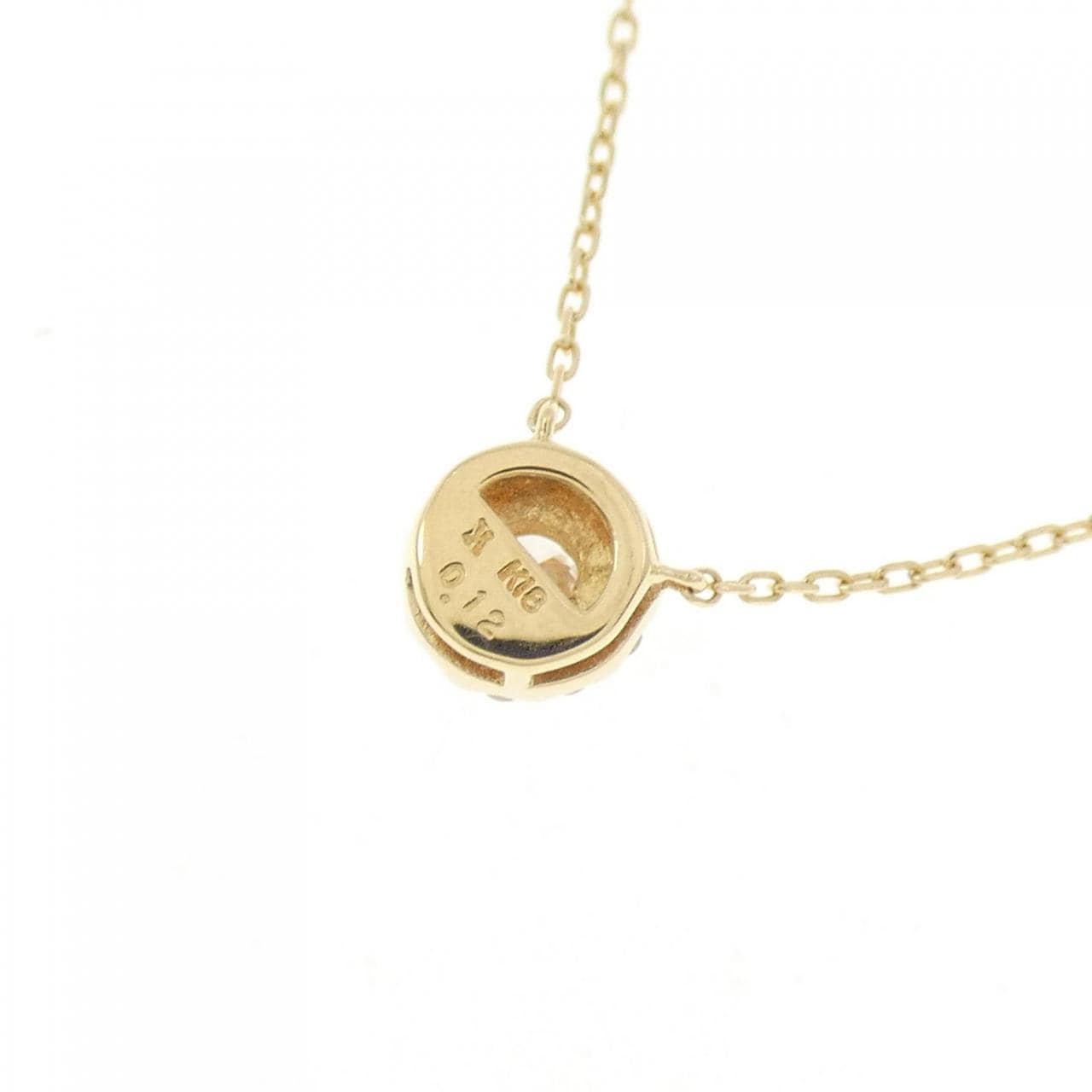 ヴァンドーム ダイヤモンド ネックレス 0.12CT