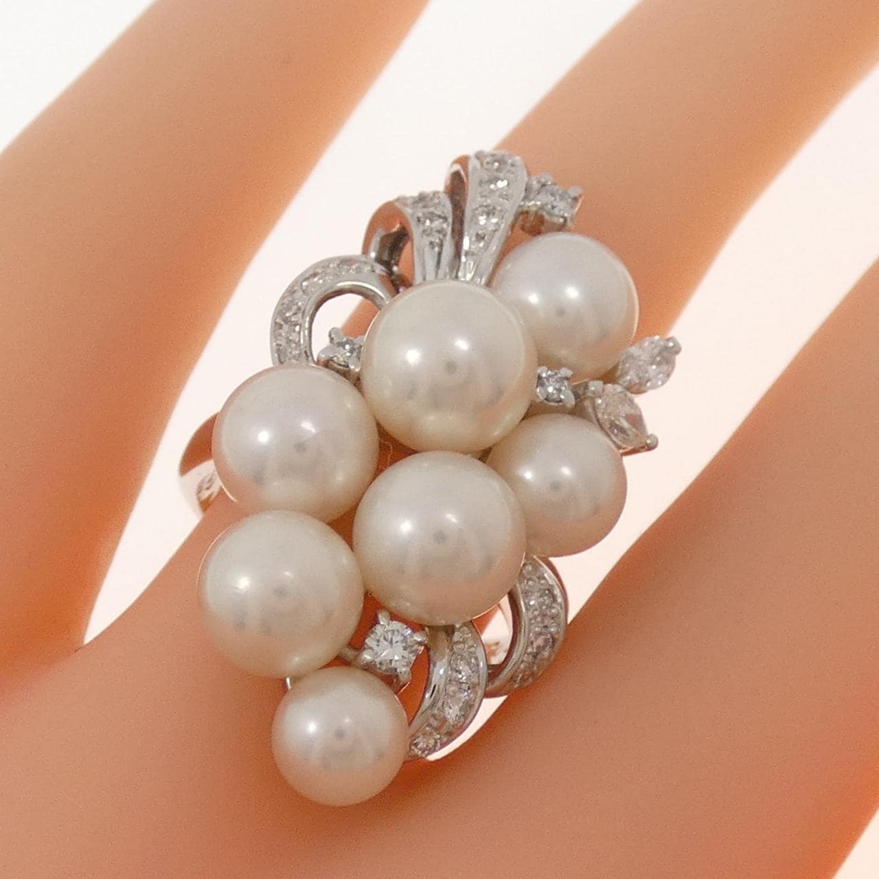 タサキ アコヤパール リング