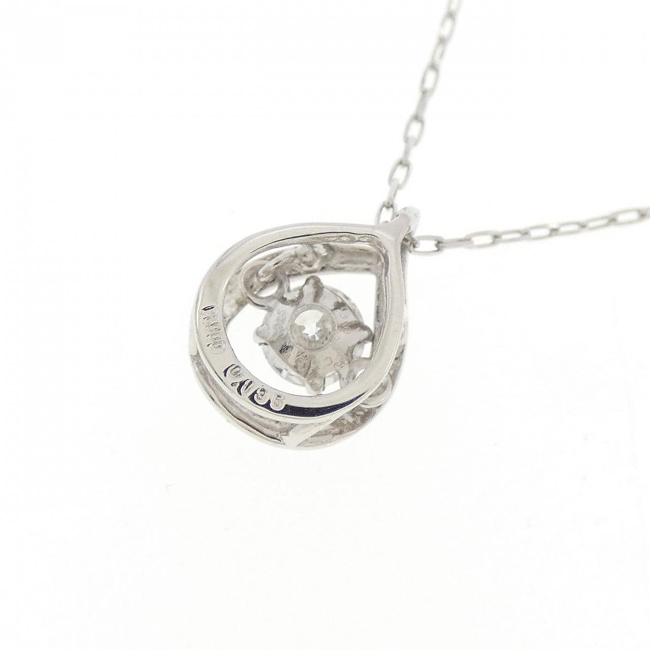 PT900 ダイヤモンド ネックレス 0.135CT