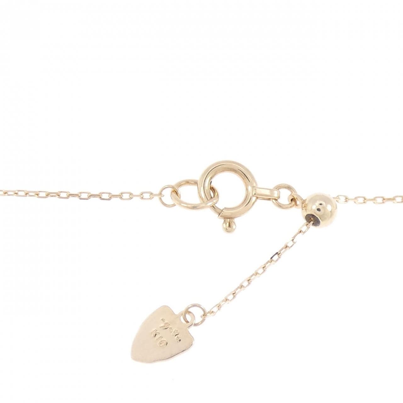 アガット ダイヤモンド ブレスレット 0.10CT