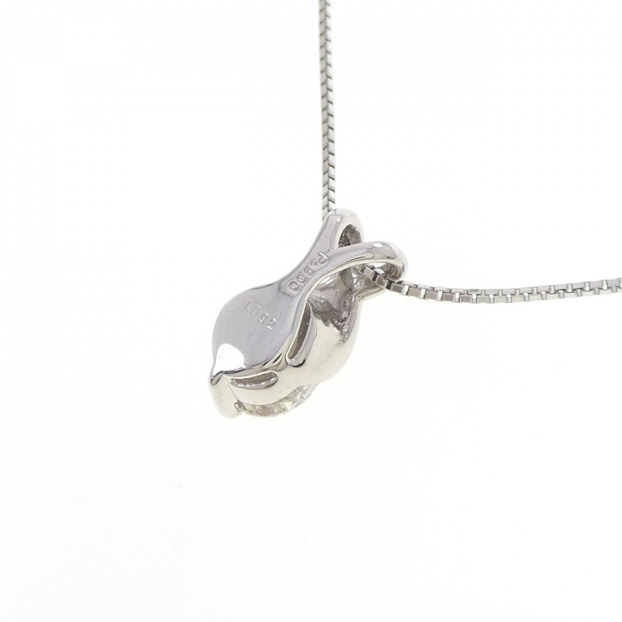 PT900/PT850 ダイヤモンド ネックレス 1.092CT G SI2 VG