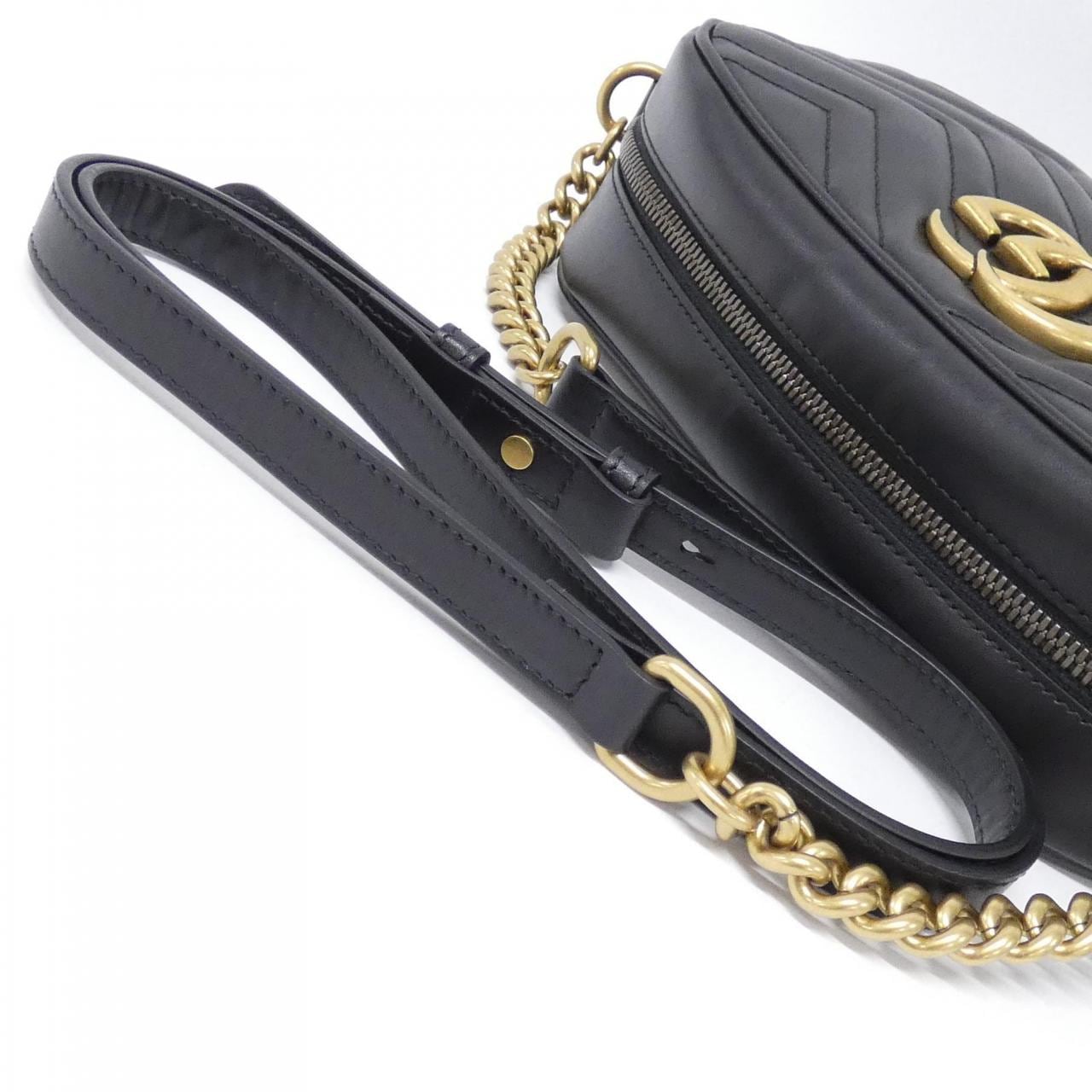 【新品】グッチ GG MARMONT 447632 DTD1T ショルダーバッグ