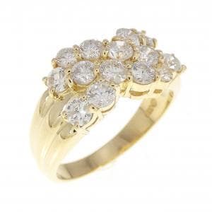 K18YG ダイヤモンド リング 1.15CT