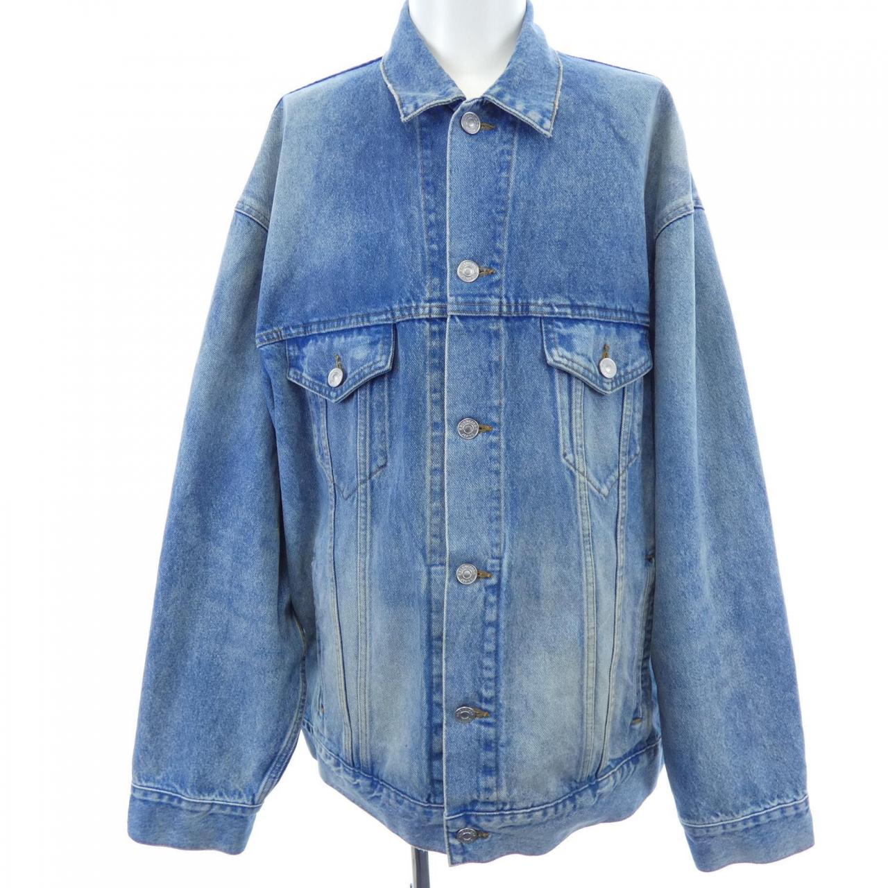 BALENCIAGA 678354 TCW03 男女通用牛仔夹克