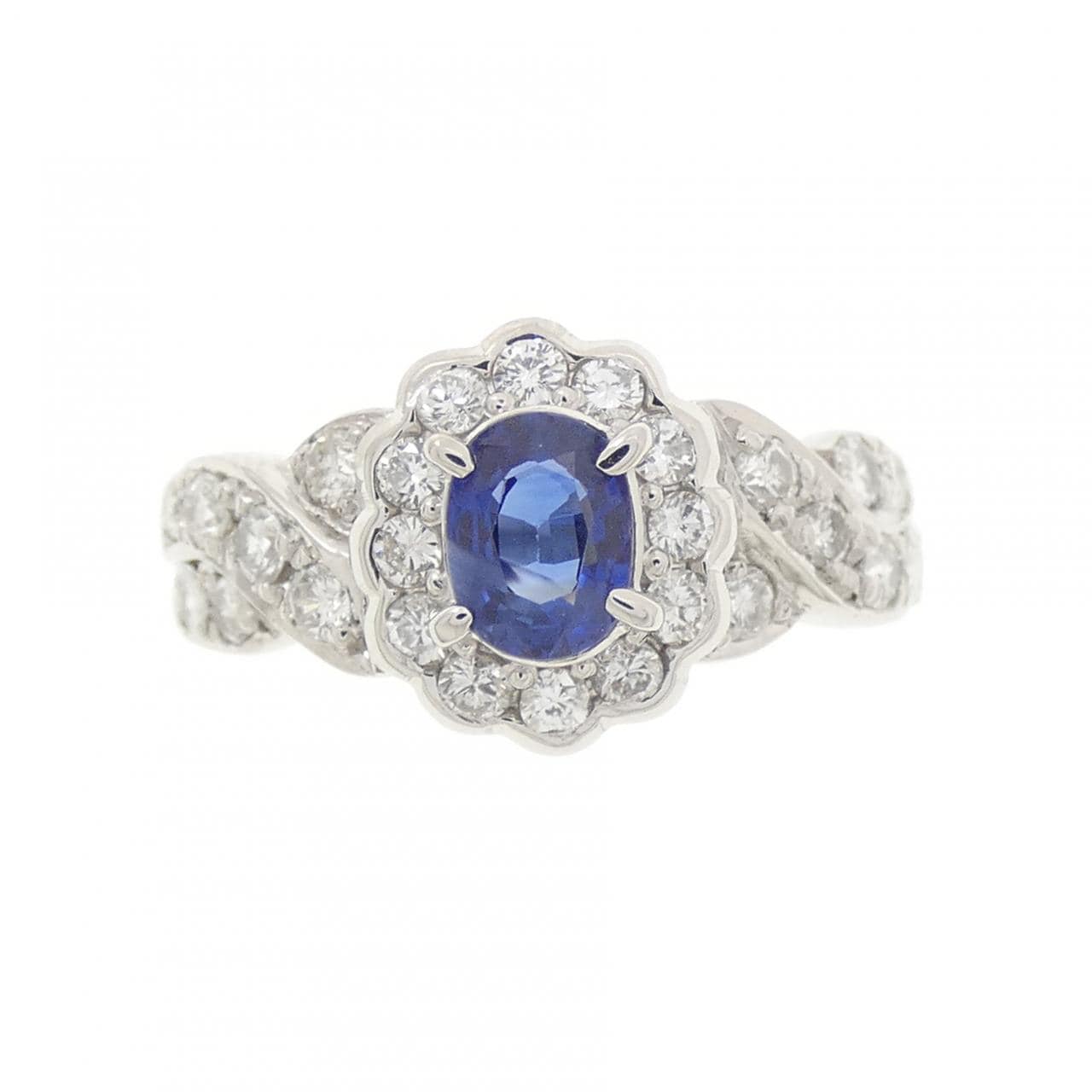 PT900 サファイヤ リング 0.47CT