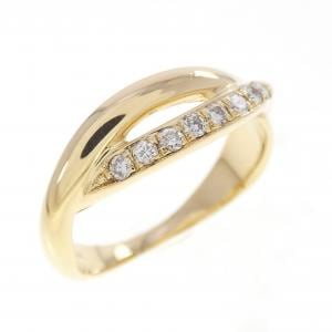 K18YG ダイヤモンド リング 0.16CT