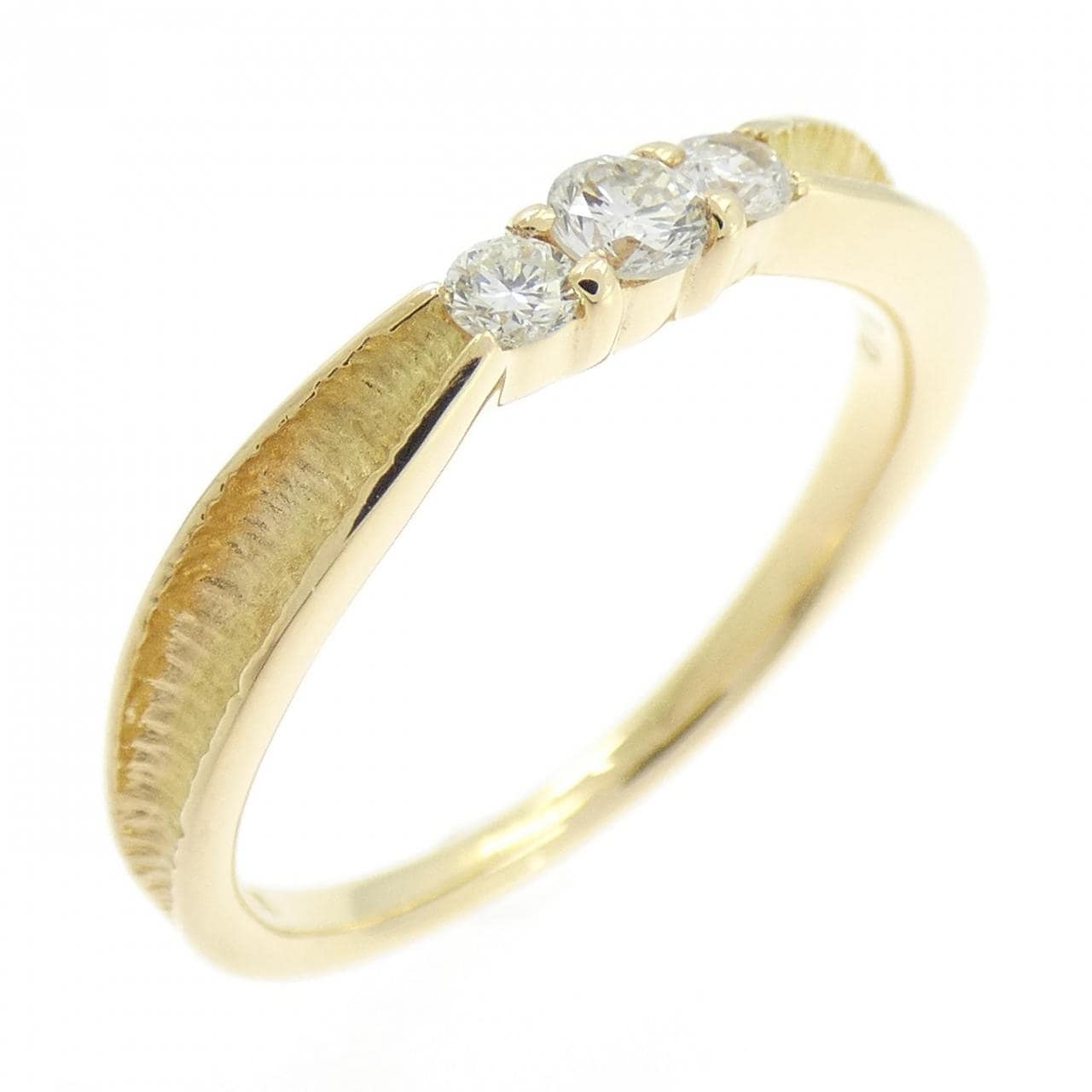 K18YG ダイヤモンド リング 0.18CT