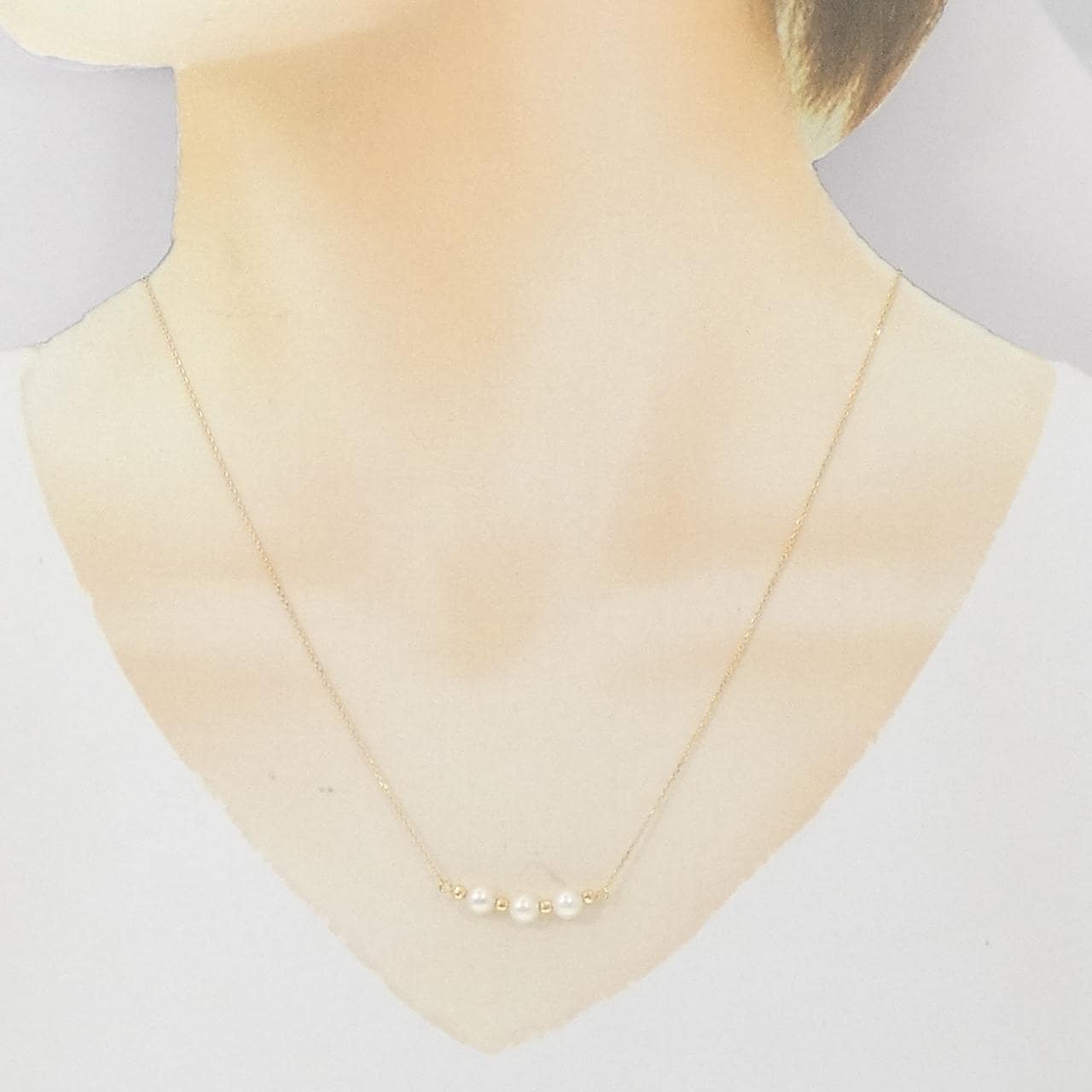 K18YG Akoya珍珠項鍊