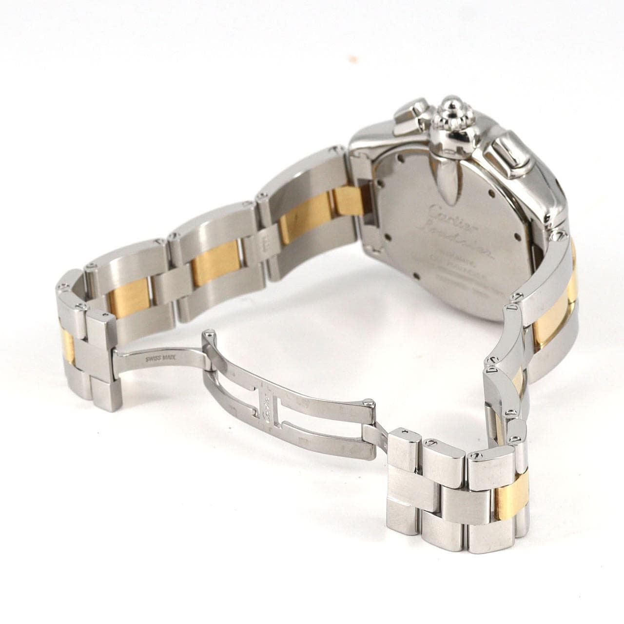 【ノーメンテナンス還元価格】カルティエ ロードスタークロノグラフXL コンビ W62027Z1 SSxYG 自動巻