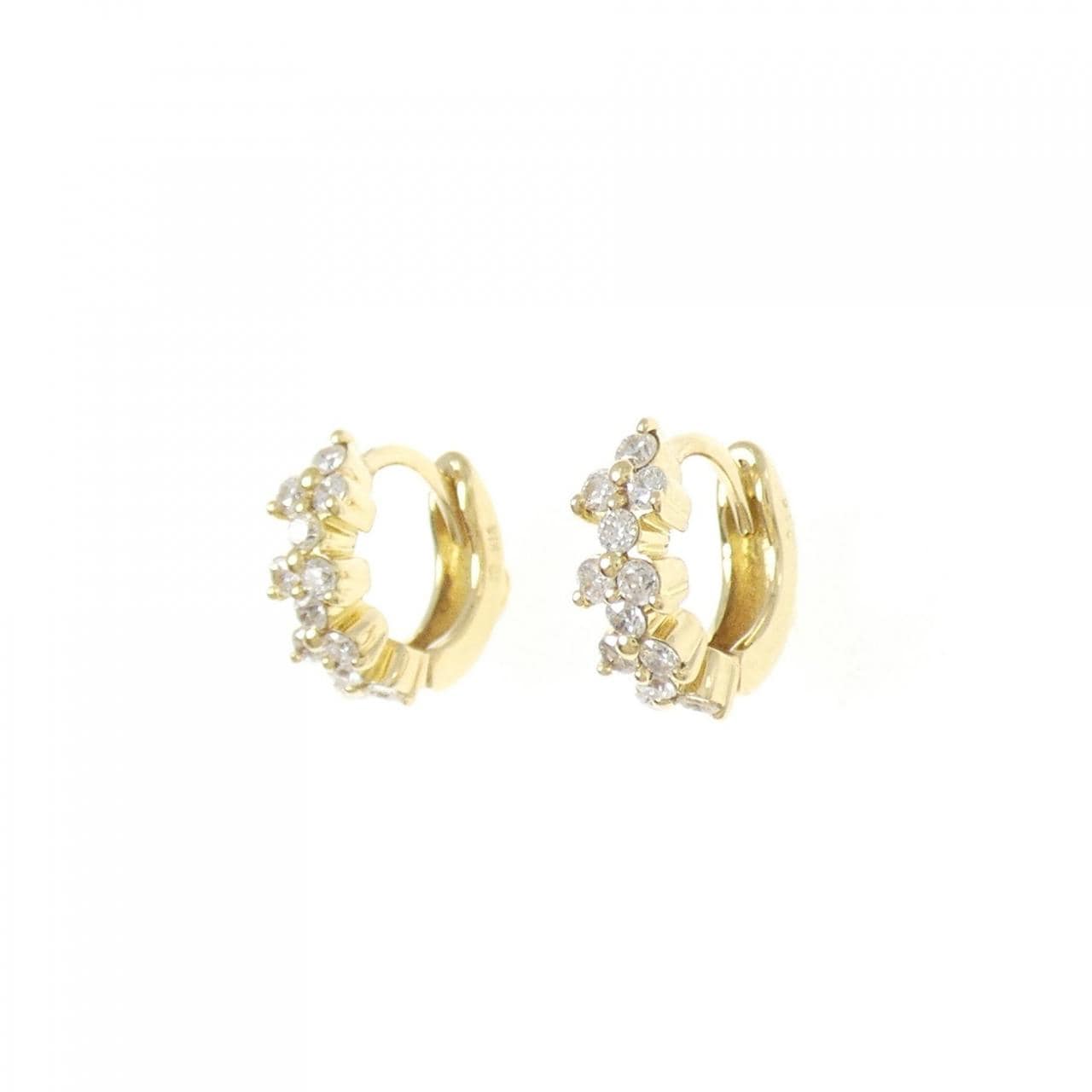 ポンテヴェキオ ダイヤモンド ピアス 0.30CT