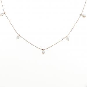 K18PG ダイヤモンド ネックレス 0.40CT