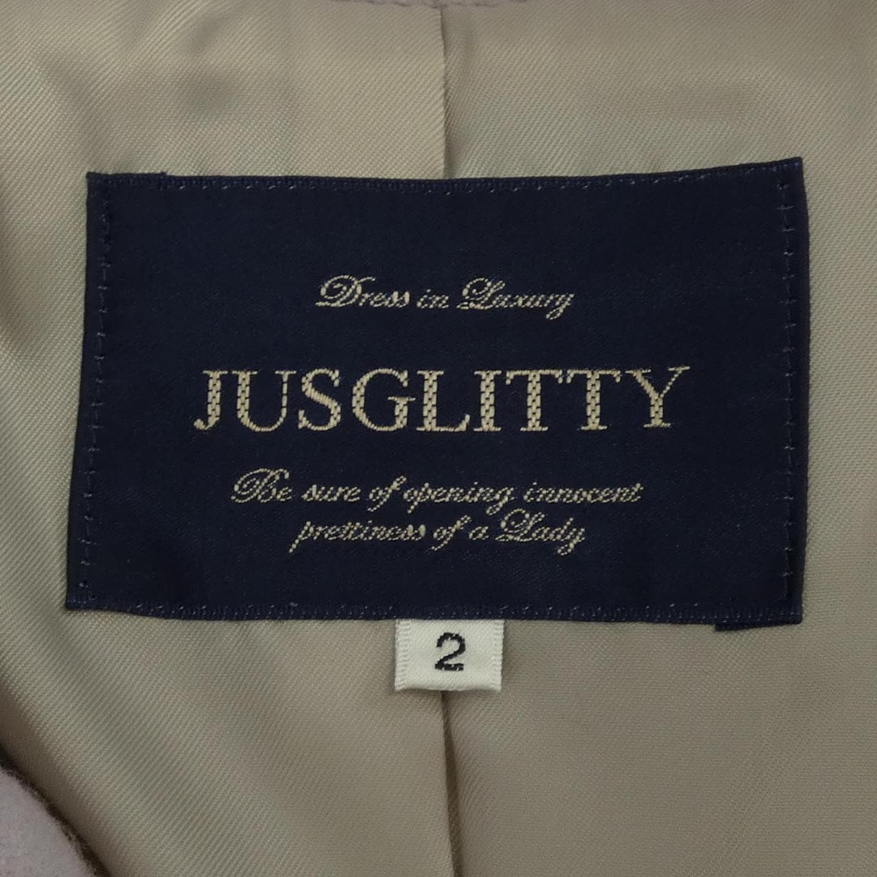 ジャスグリッティ JUSGLITTY コート