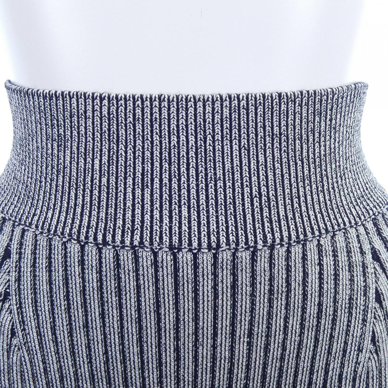 ルイヴィトン LOUIS VUITTON リブドニットトランペットヘム FMKZ98LJ3 スカート