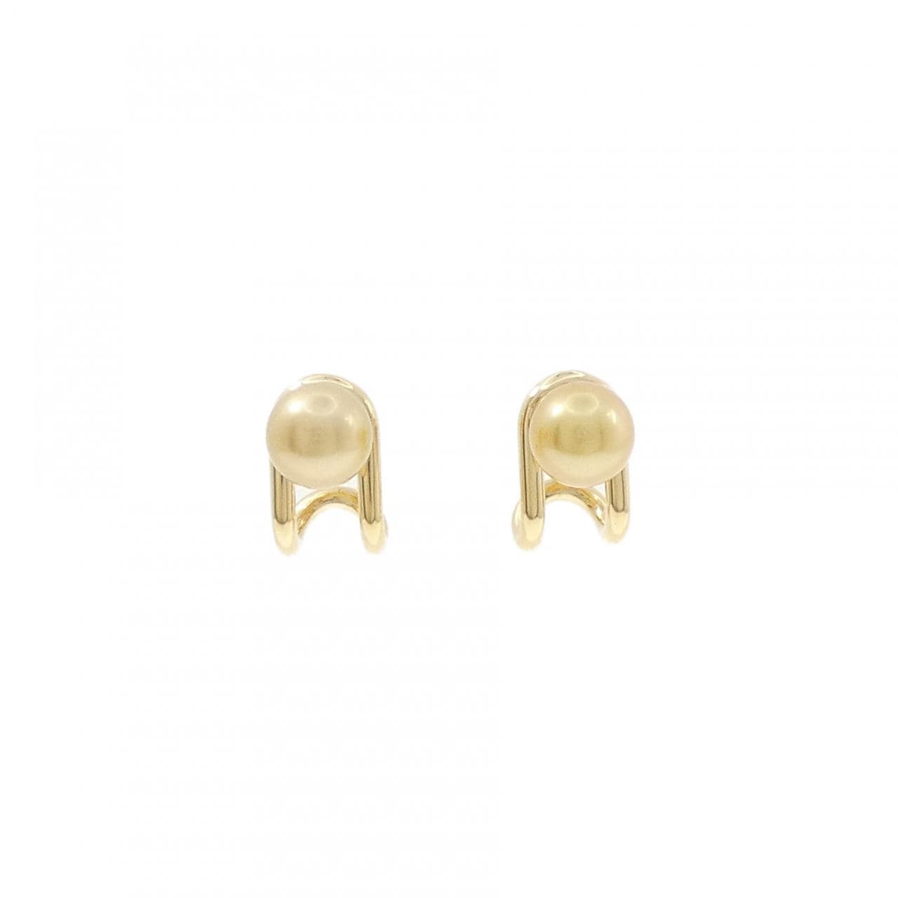 ティファニー 白蝶パール ピアス 9mm