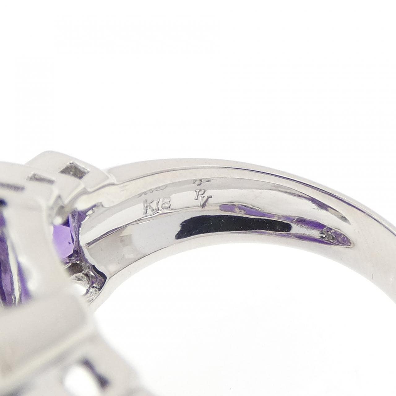 ポンテヴェキオ アメジスト リング 13.05CT