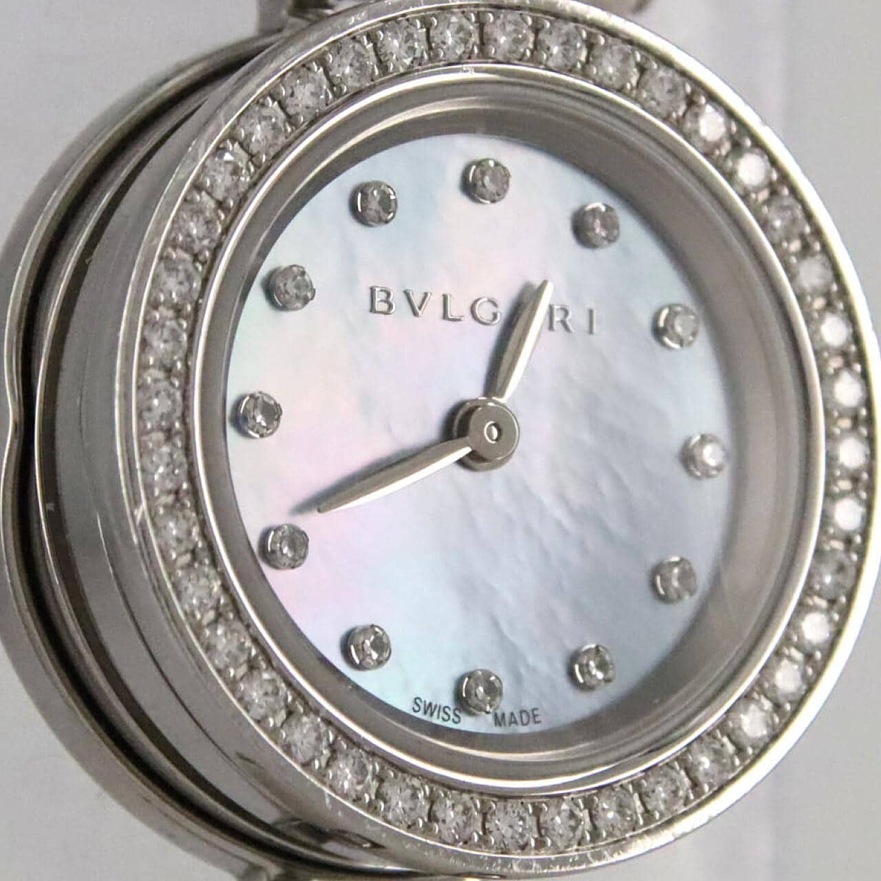 【ノーメンテナンス還元価格】ブルガリ B-zero1/D･12P BZ23S/BZ23BSDL/12 SS クォーツ
