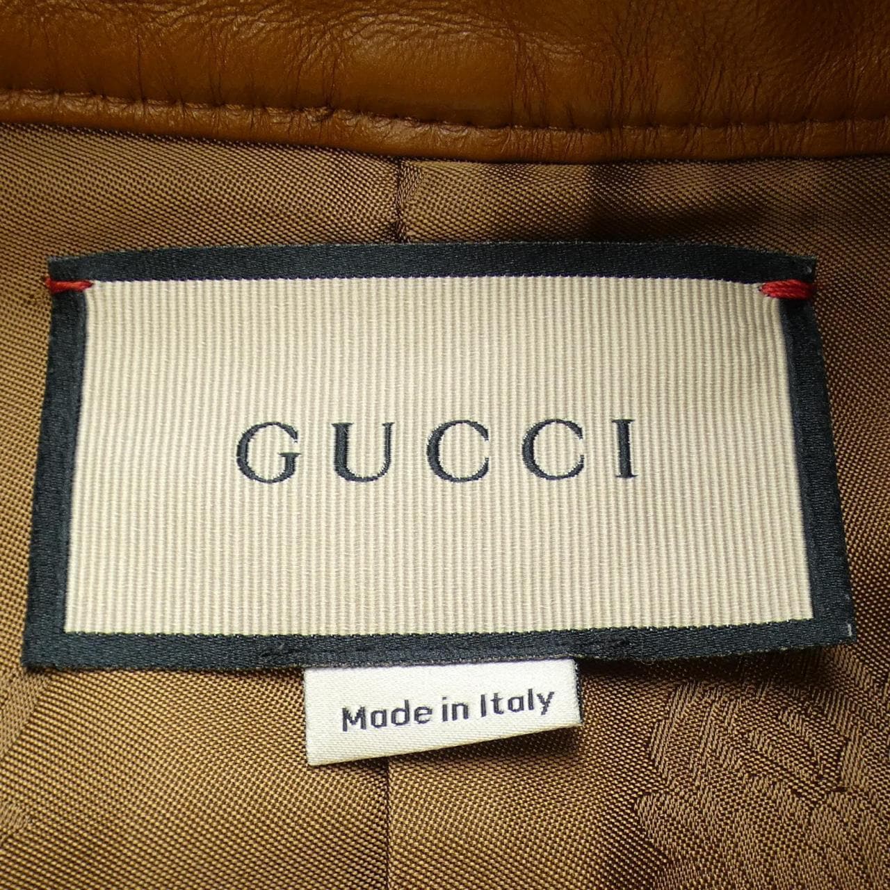 グッチ GUCCI レザー トリム GGキャンバス 681034 Z8AV6 ジャケット