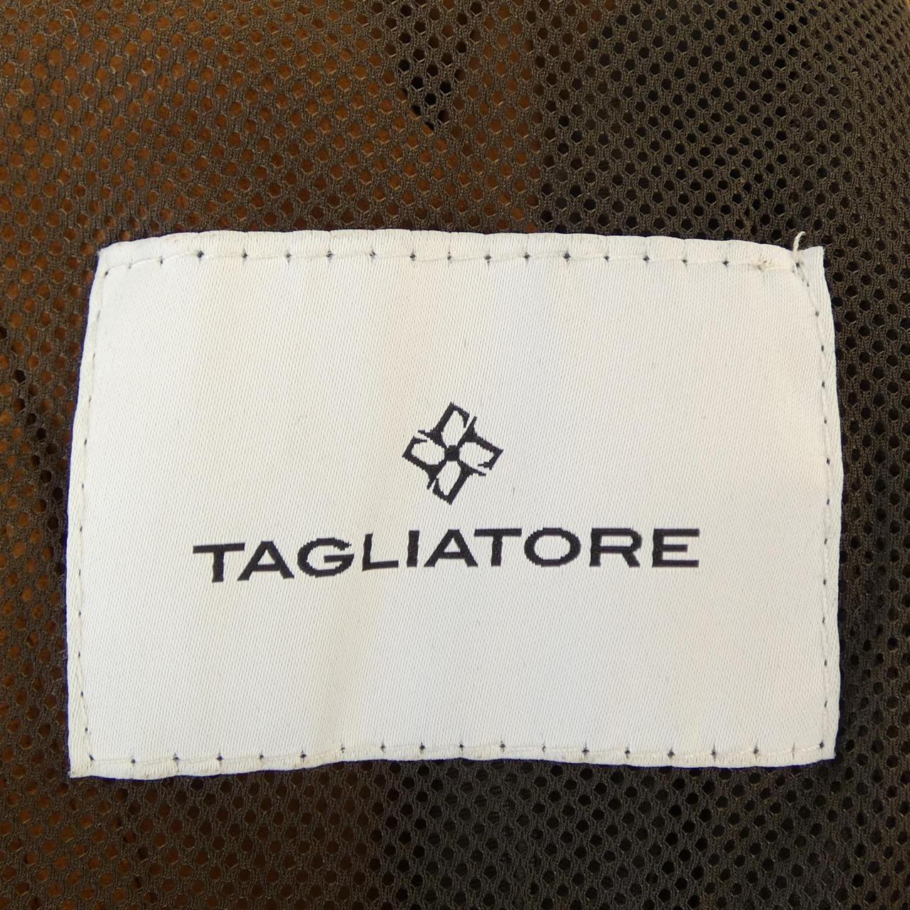 タリアトーレ TAGLIATORE レザーライダースジャケット