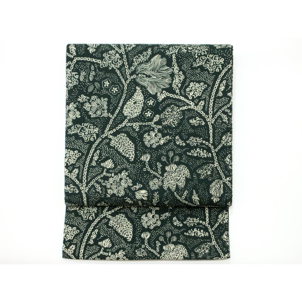 袋帯　染帯　全通柄