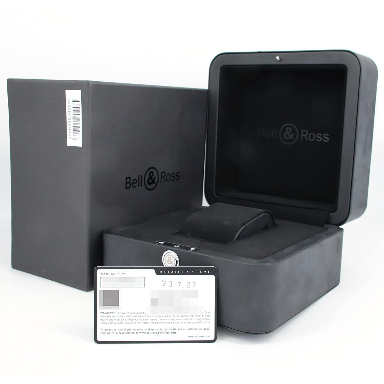 【ノーメンテナンス還元価格】ベル&ロス ☆BR05ブラックスティール BR05A-S-BL-ST/SST SS 自動巻