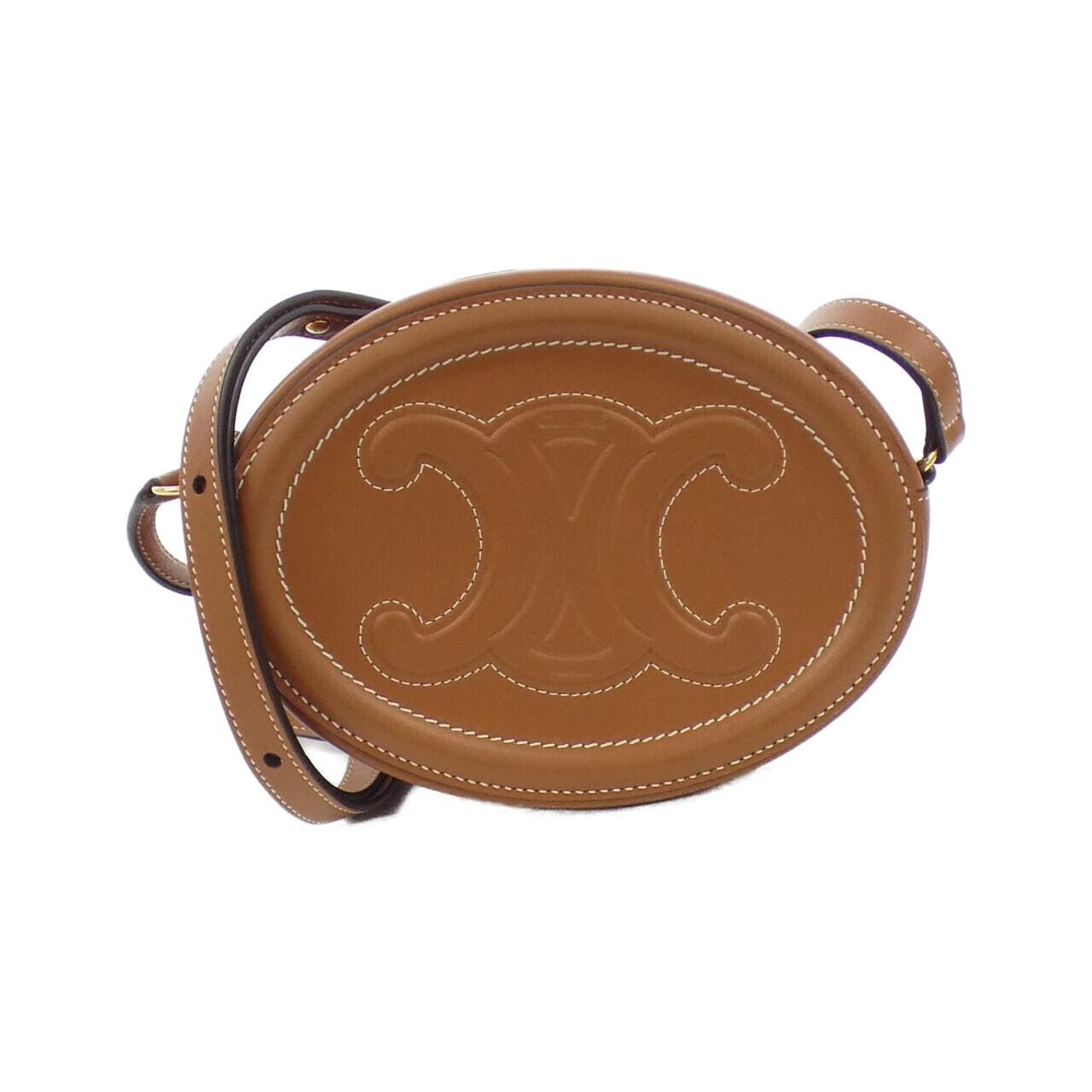 CELINE Cross Body Oval Purse 10I703DPQ Shoulder Bag