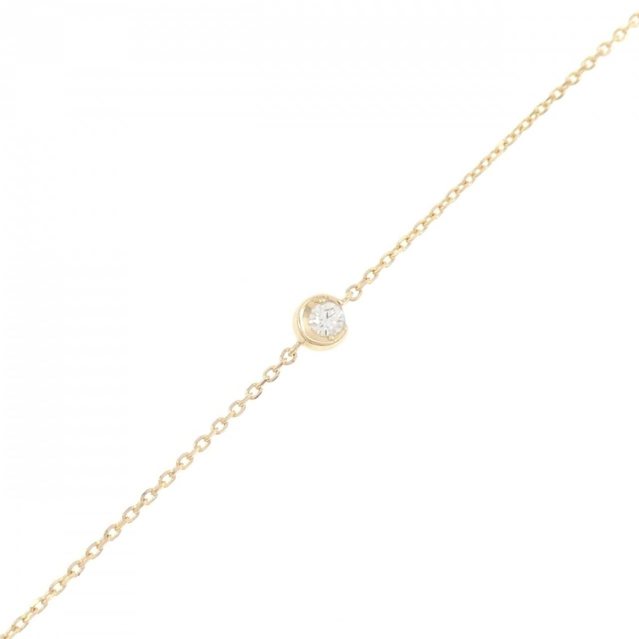 MOON SETTING DIAMOND BRACELET(2ZU0554)K18 ブレスレット