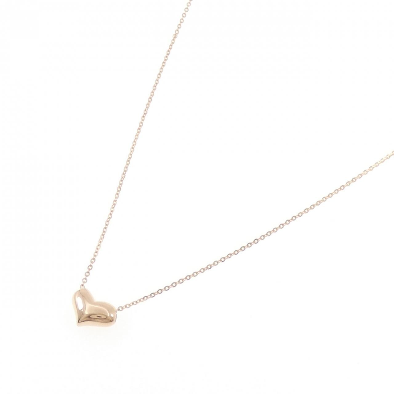 750PG ハート ネックレス