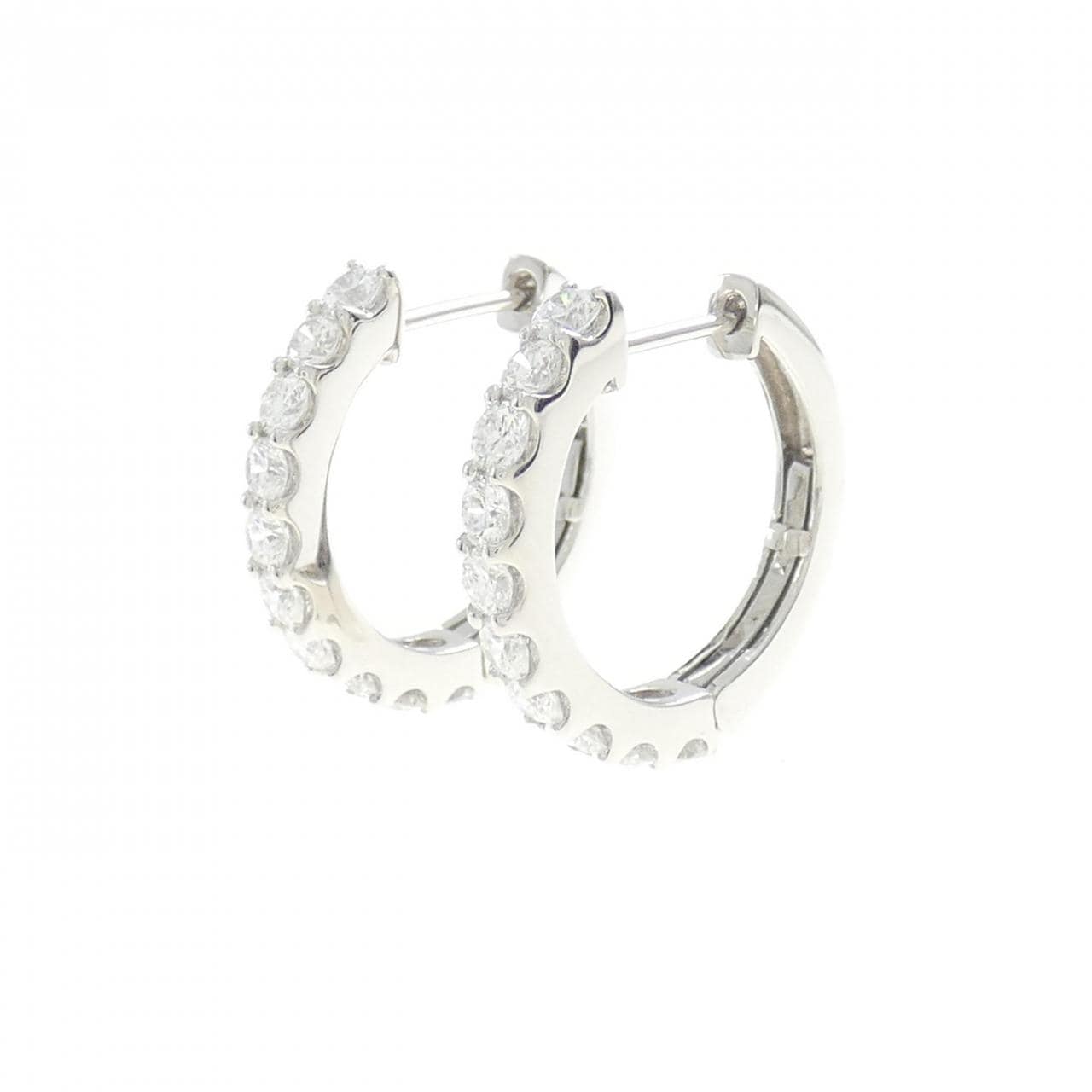 [新品] PT鑽石耳環 1.000CT