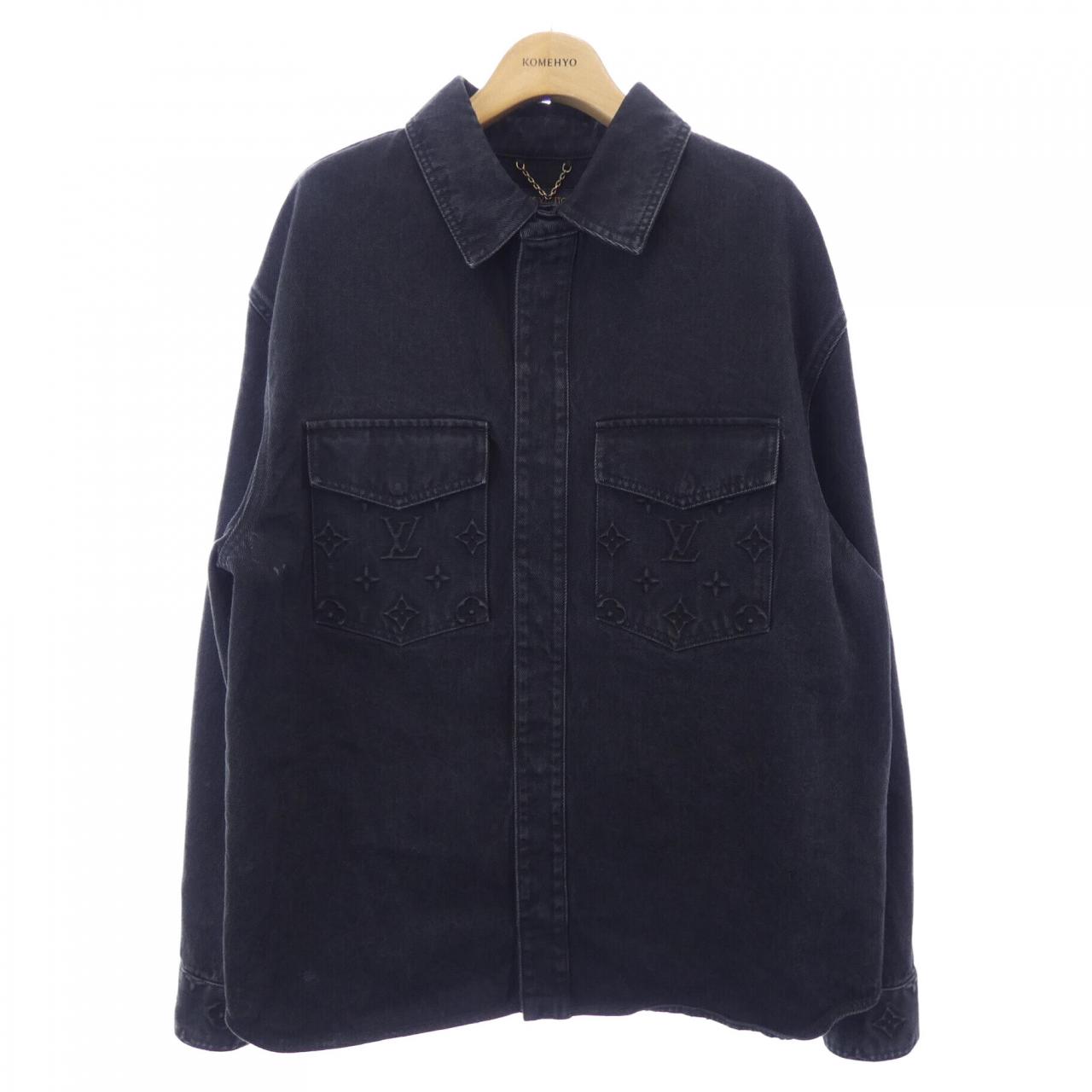 ルイヴィトン LOUIS VUITTON モノグラムエンボスオーバーサイズデニムジャケット HQS42WCHX デニムジャケット