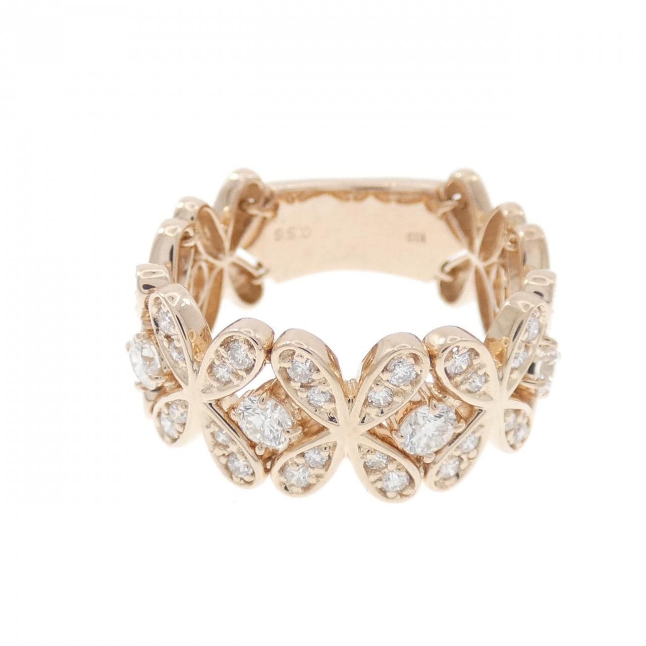 K18PG ダイヤモンド リング 0.56CT