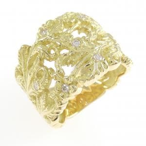 K18YG ダイヤモンド リング 0.13CT