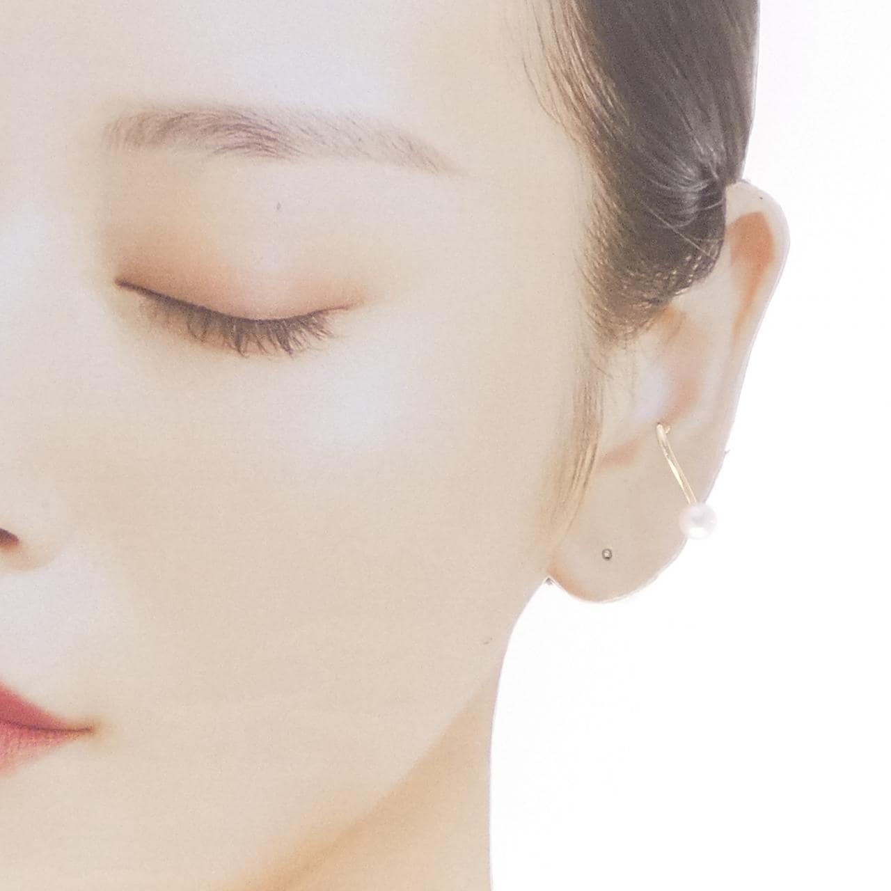 K10YG アコヤパール イヤーカフ 5.7mm 片耳