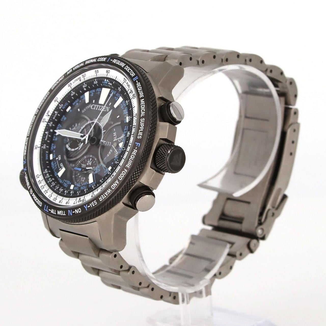 シチズン プロマスター GPS電波時計 TI ブルーインパルスLIMITED F990-T026281/CC7015-63E TI ソーラークォーツ