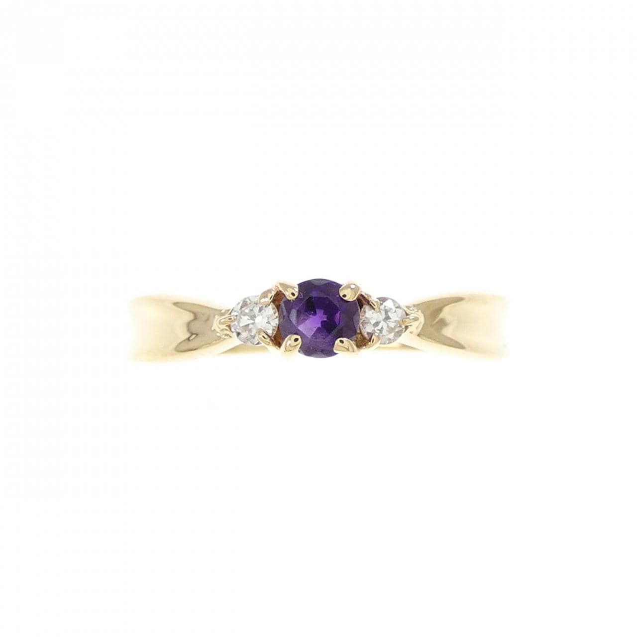 K18YG アメジスト リング