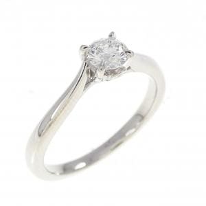 PT950 ダイヤモンド リング 0.285CT F SI1 3EXT
