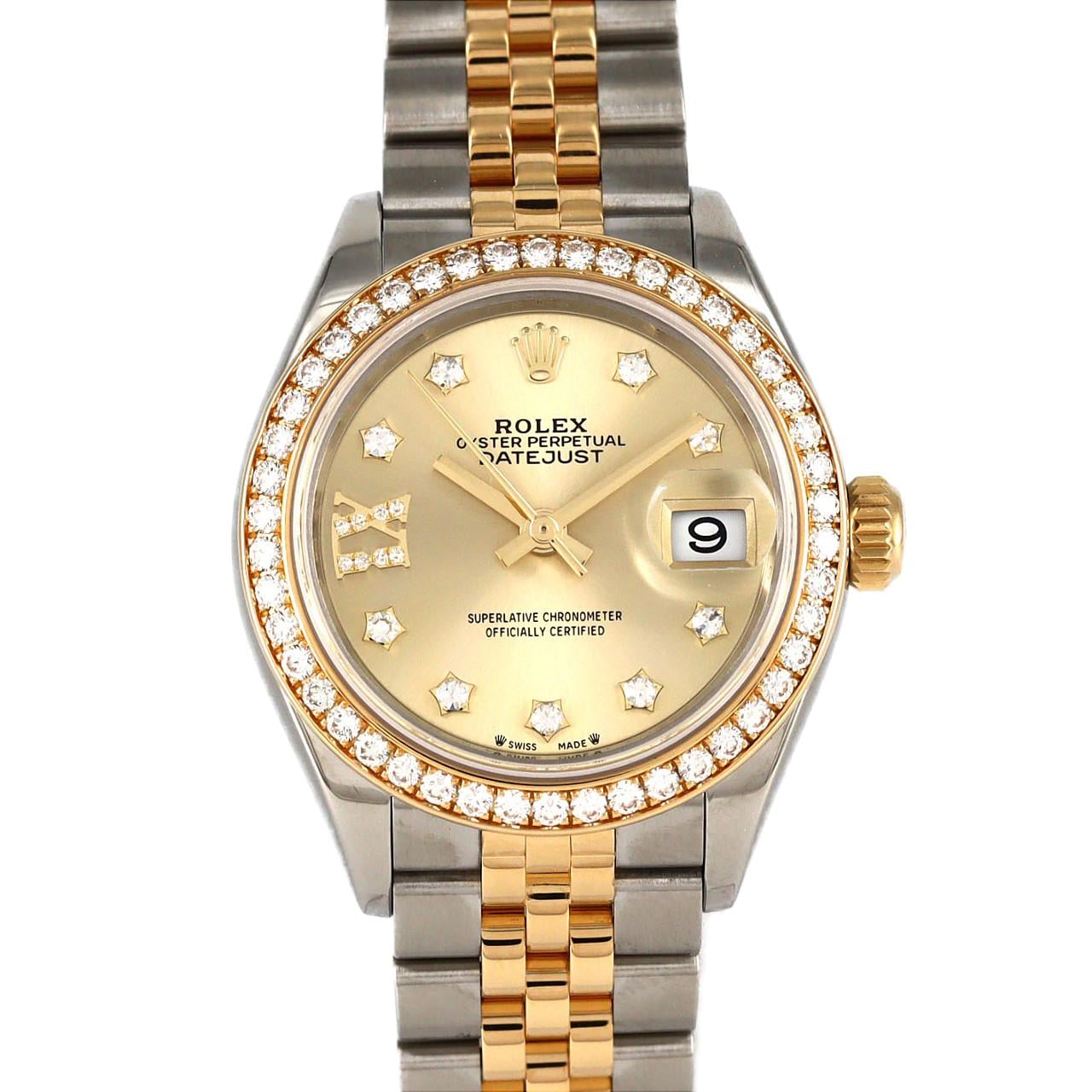 ロレックス デイトジャスト 279383RBR SSxYG 自動巻 ランダム番