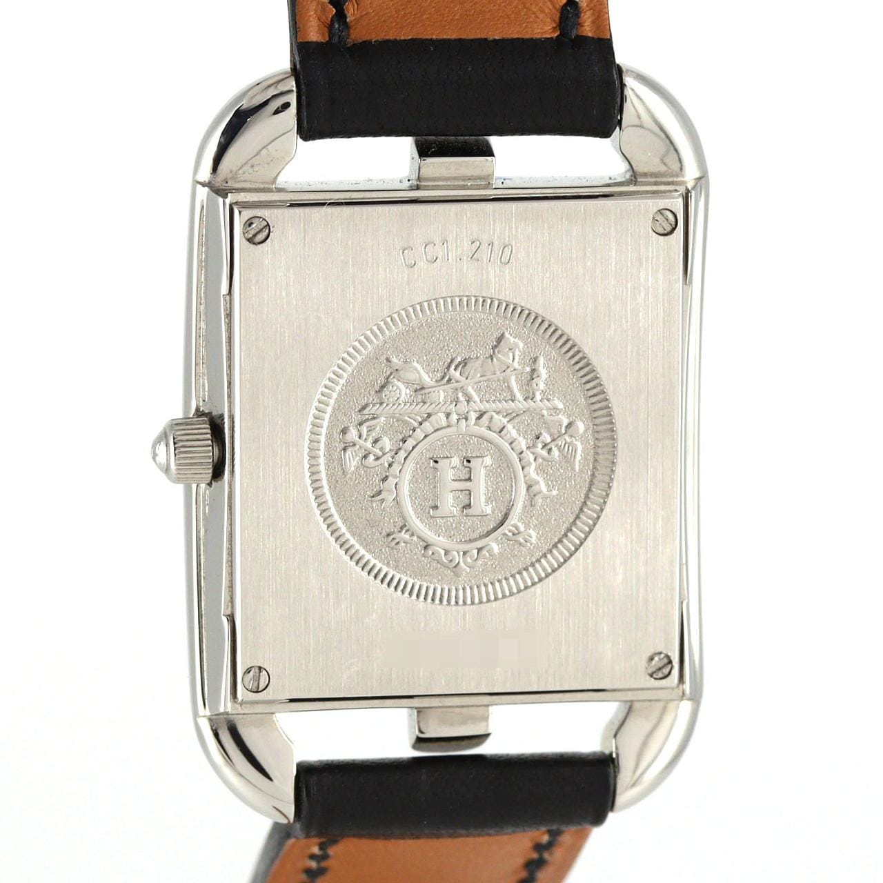 エルメス ケープコッドドゥブルトゥール CC1.210 SS クォーツ