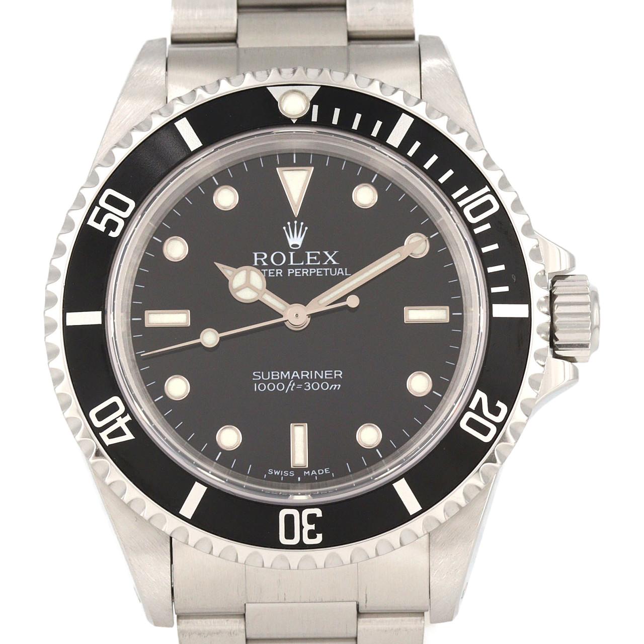 ロレックス サブマリーナーノンデイト 14060M. SS 自動巻 K番