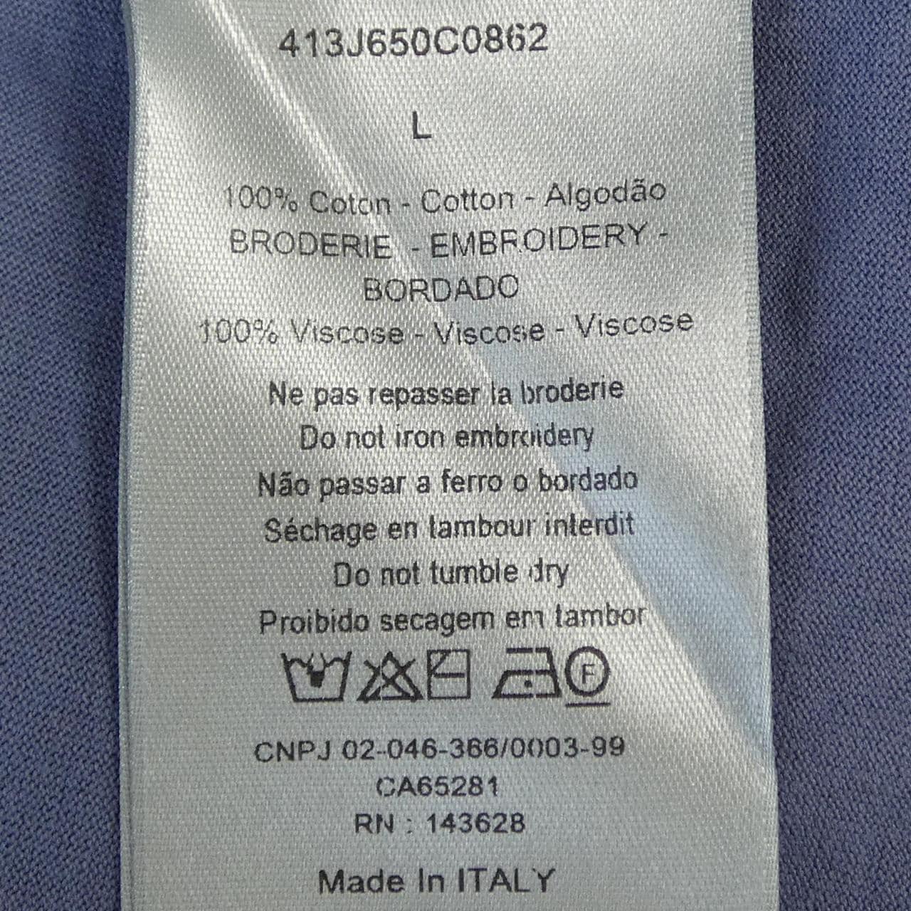 ディオール DIOR 413J650C0862 Tシャツ