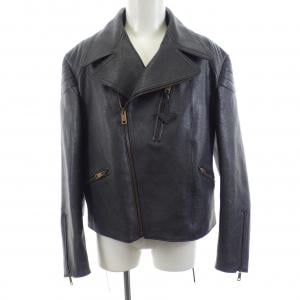 プラダ PRADA UPW416 2D02 レザーライダースジャケット