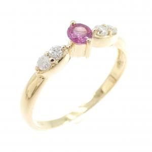 K18YG ルビー リング