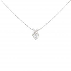 K18WG ダイヤモンド ネックレス 0.167CT