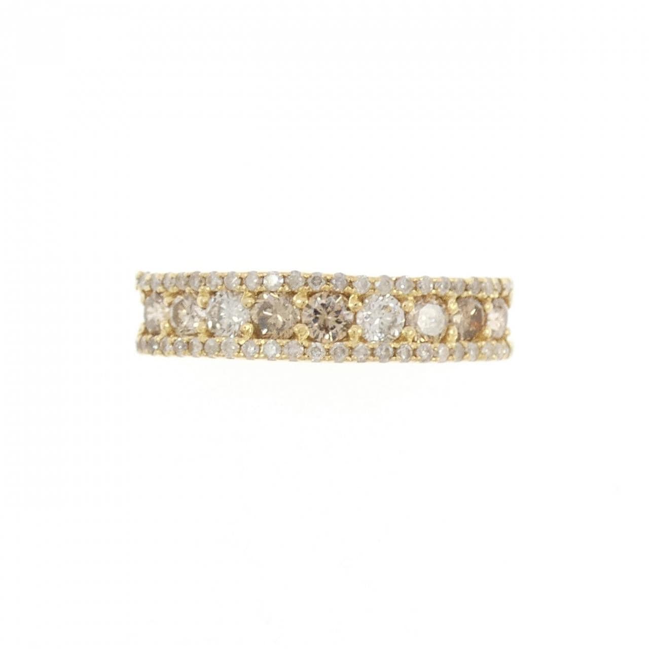 K18YG ダイヤモンド リング 0.80CT