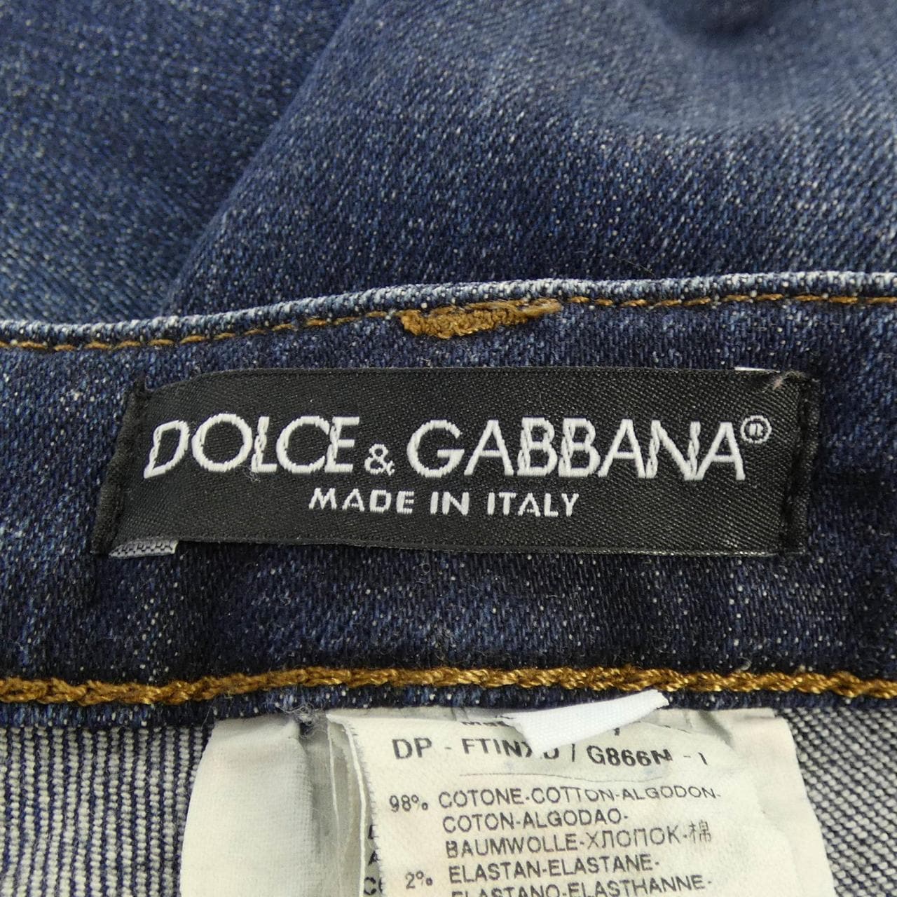 ドルチェアンドガッバーナ DOLCE&GABBANA FTINXD/G866N ジーンズ