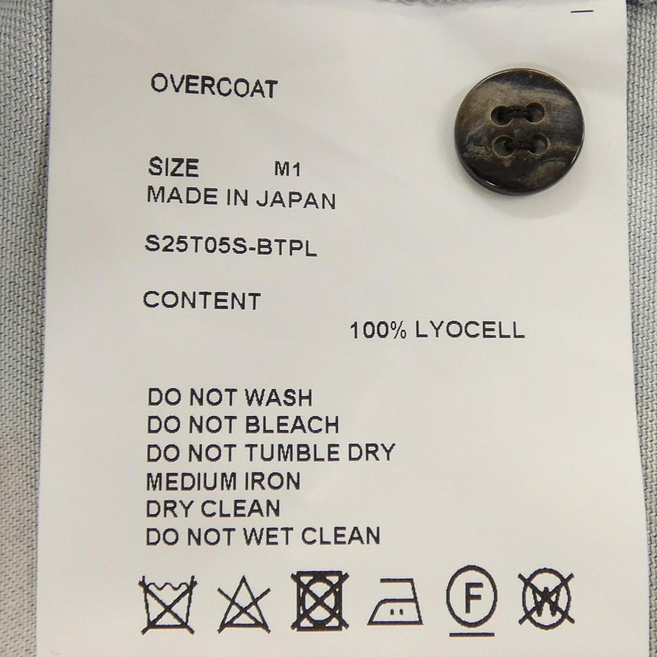オーバーコート OVERCOAT S25T05S-BTPL シャツ