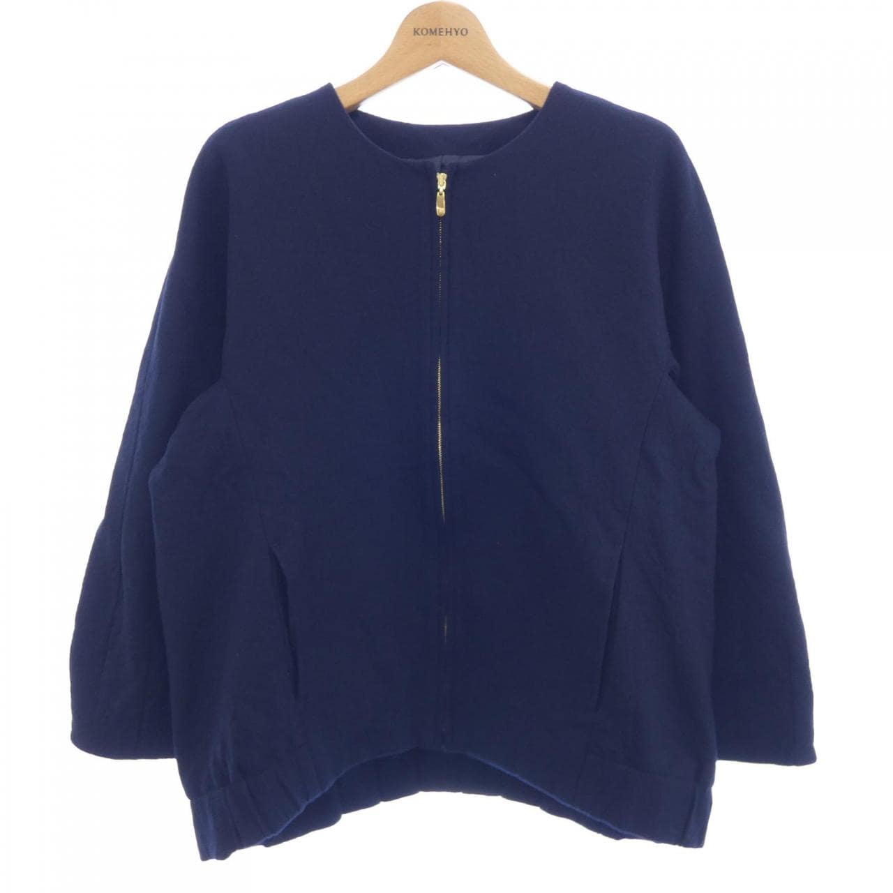 レリアン LEILIAN ノーカラージャケット